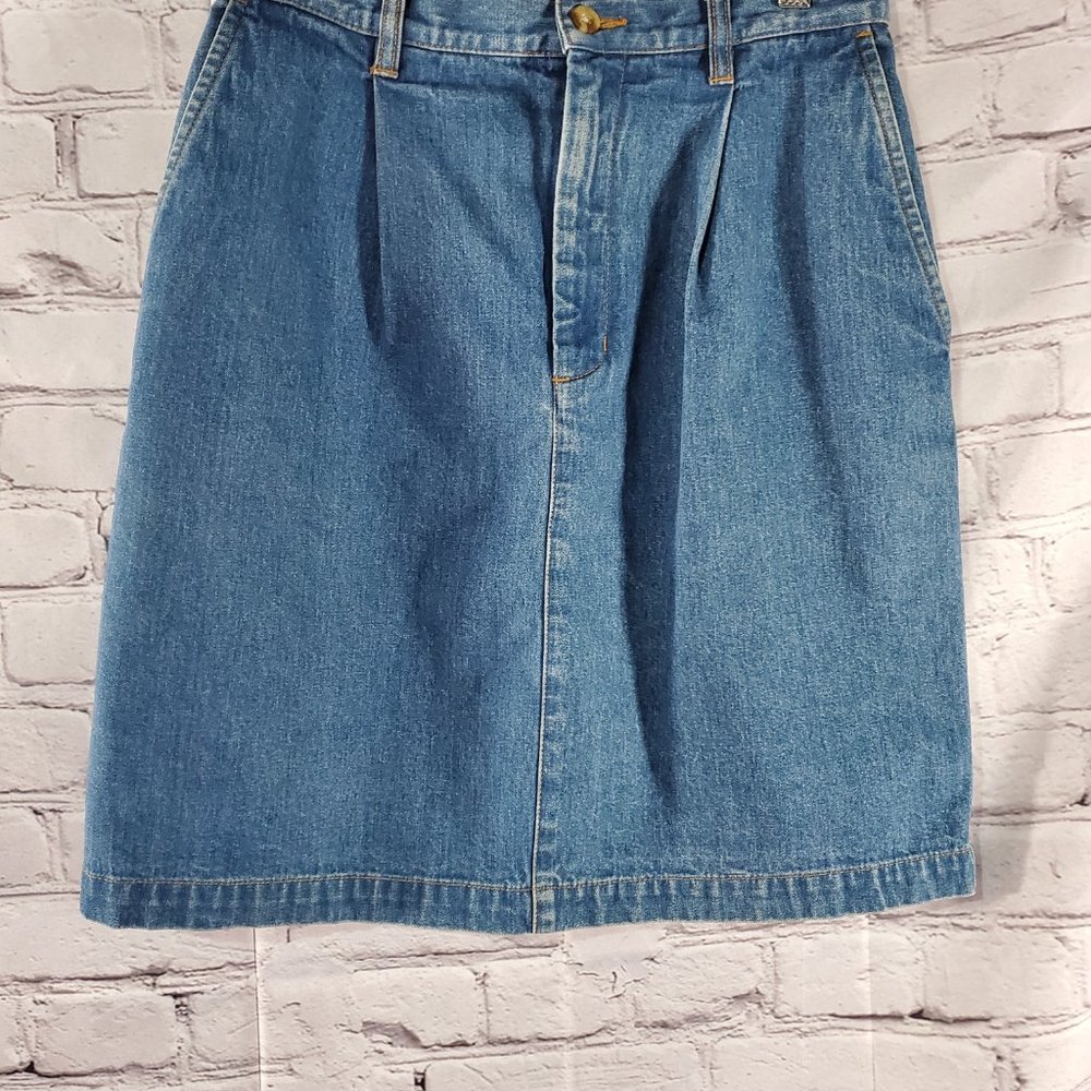 Eddie Bauer denim skirt size 6